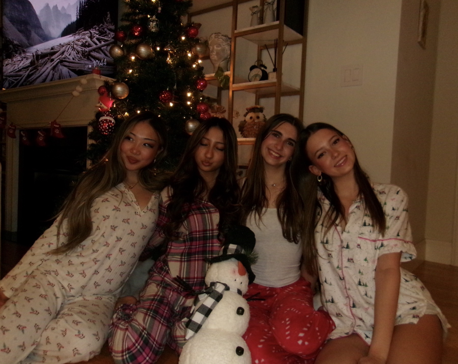 Veronika with friends